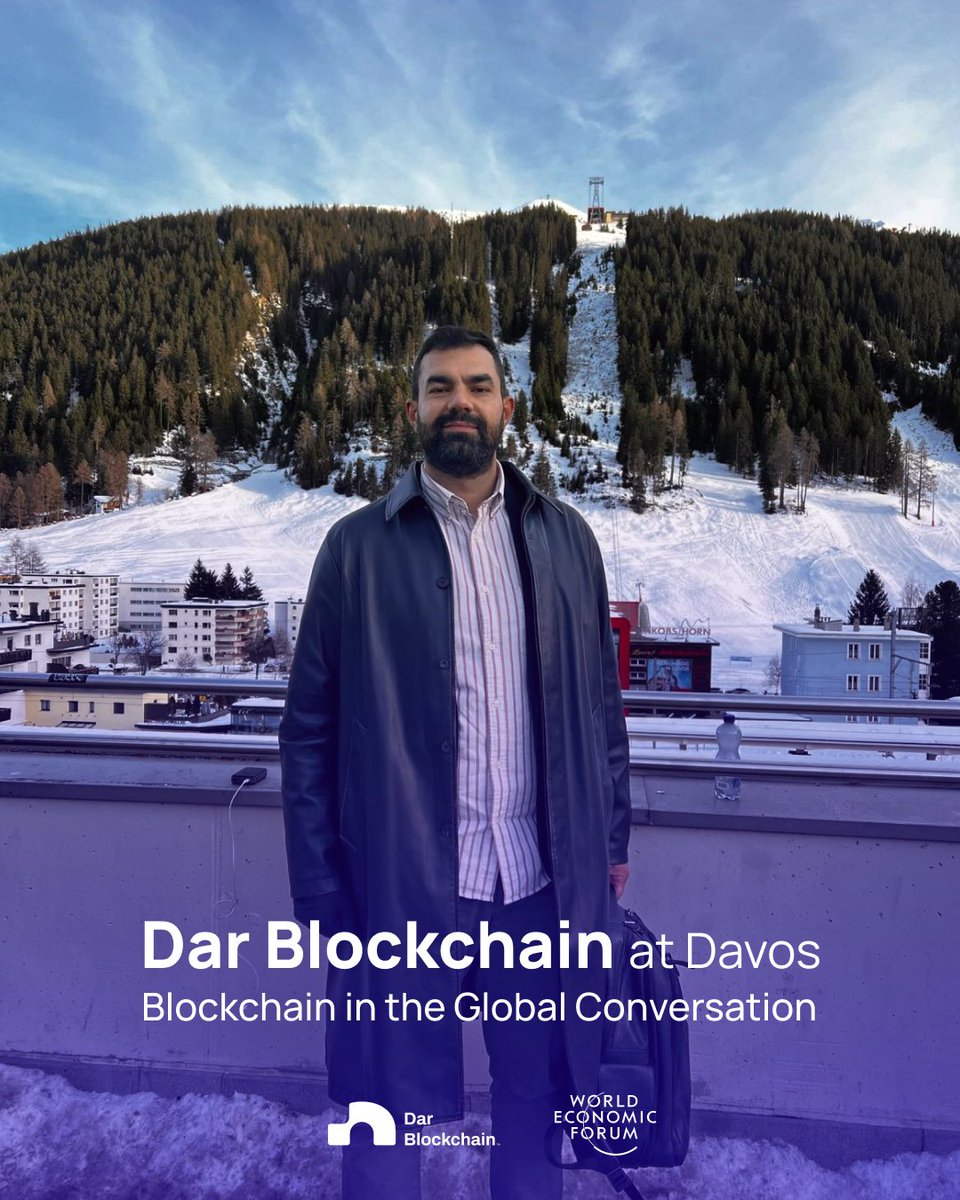 A little late to the party, but we're in Davos.

This year feels like a real inflection point for crypto and blockchain. Not hype, not narratives. Infrastructure.

Stablecoins are finally being treated as financial rails. Coinbase’s latest moves make one thing clear: crypto is