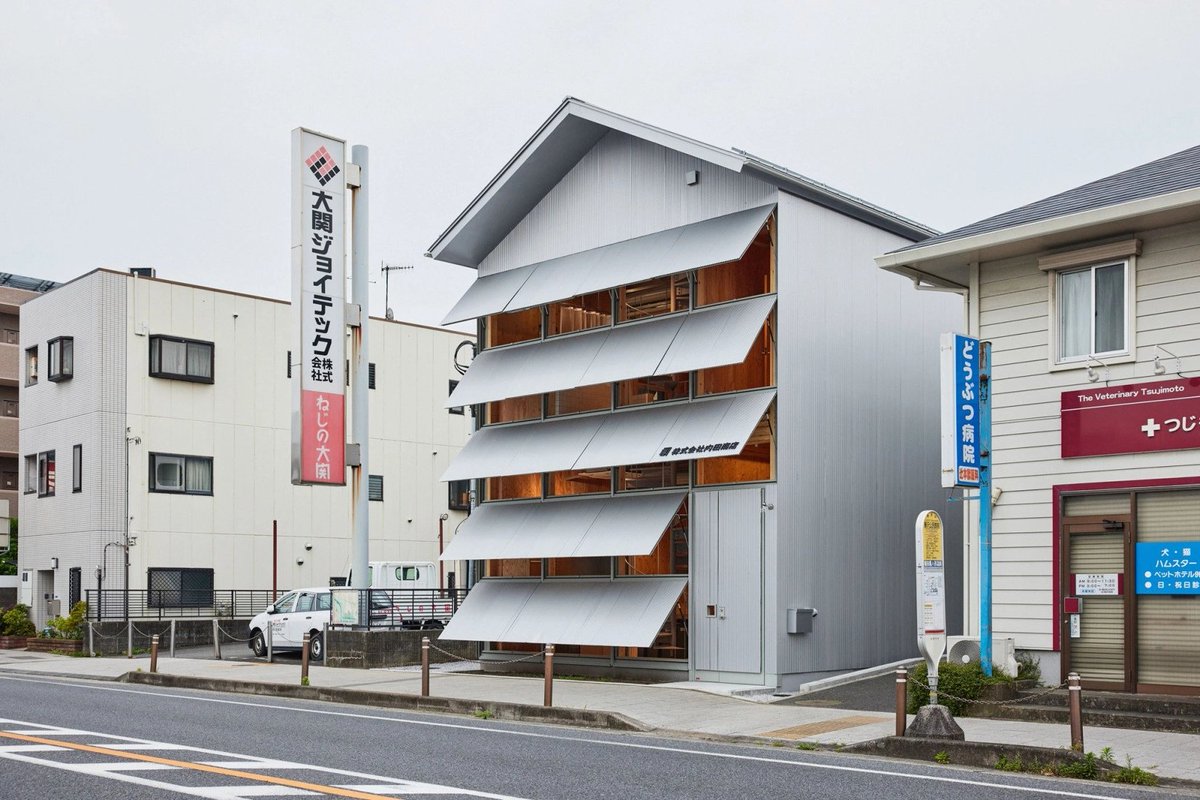 Uchida Shoten Head Office by Schemata Architects Fujisawa-shi
