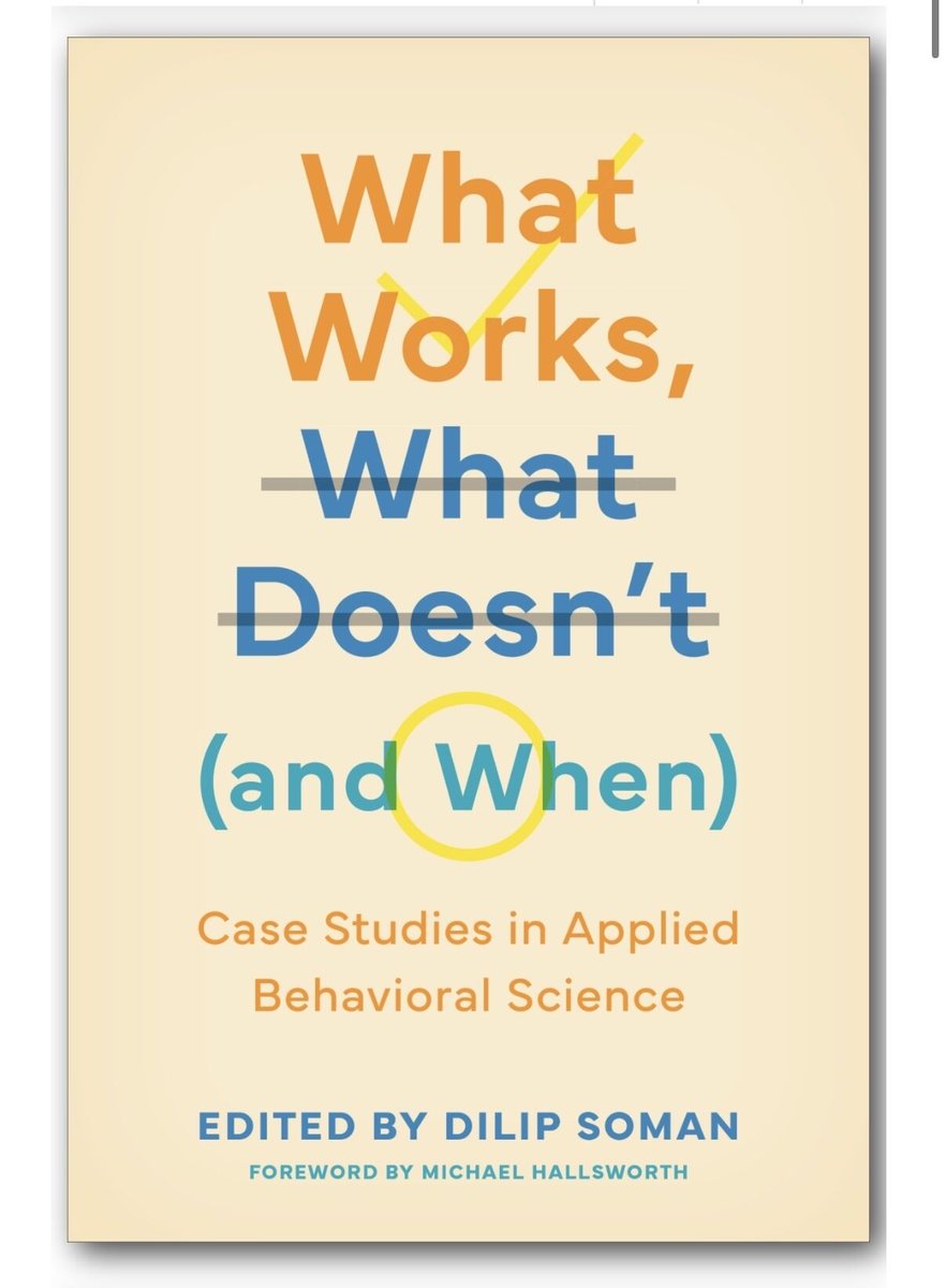 SarahLevinger's tweet photo. 👀 Read 1 book a month: that’s my goal for 2026. We’re starting off strong with the first 6 choices…

1. Indistractable: How to Control Your Attention and Choose Your Life by Nir Eyal (with Julie Li)

2. Using Behavioral Science in Marketing: Drive customer action and loyalty by prompting instinctive responses by Nancy Harhut

3. Behavioral Science in the Wild edited by Nina Mažar and Dilip Soman

4. How to Change: The Science of Getting from Where You Are to Where You Want to Be by Katy Milkman

5. Tiny Habits: Why starting small makes lasting change easy by BJ Fogg, PhD

6. What Works, What Doesn’t (and When): Case Studies in Applied Behavioral Science edited by Dilip Soman
