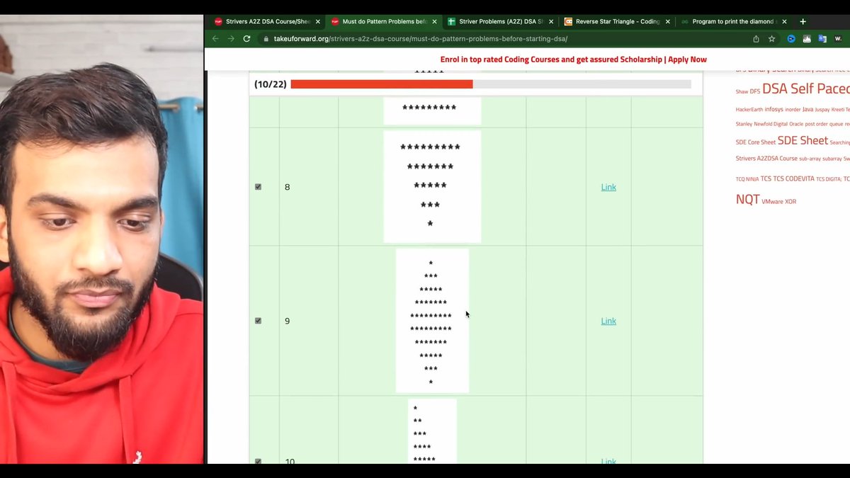 jayu_codes's tweet photo. 🚀 Day 30 of my 30-Day Coding Challenge

🖥️ HTML/CSS: Started JS
⚙️ C++ (DSA): Pattern Printing

Staying consistent, learning daily, and building strong fundamentals 📘💡
Let’s keep leveling up! 💪✨

#30DaysOfCode #LearningInPublic #WebDev #HTML #CSS #CPP #DSA #CodingJourney https://t.co/lE3wYNi3uB