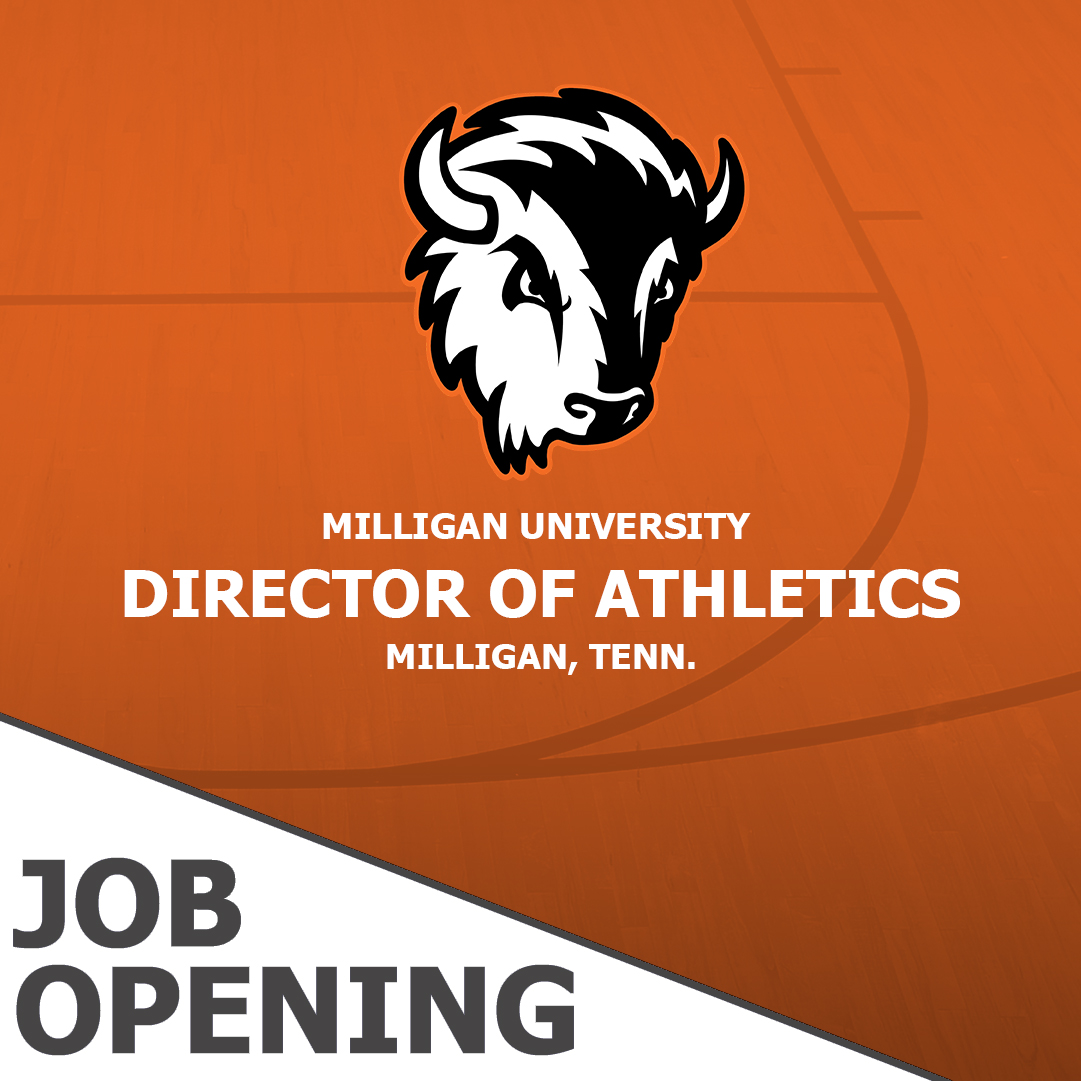 NAIA's tweet photo. JOB OPENING
Milligan (Tenn.) is looking for applicants to serve as its next Director of Athletics.
Apply here: https://t.co/HrIVlbM6kN
#BuffStrong https://t.co/9KrUYbkkYC