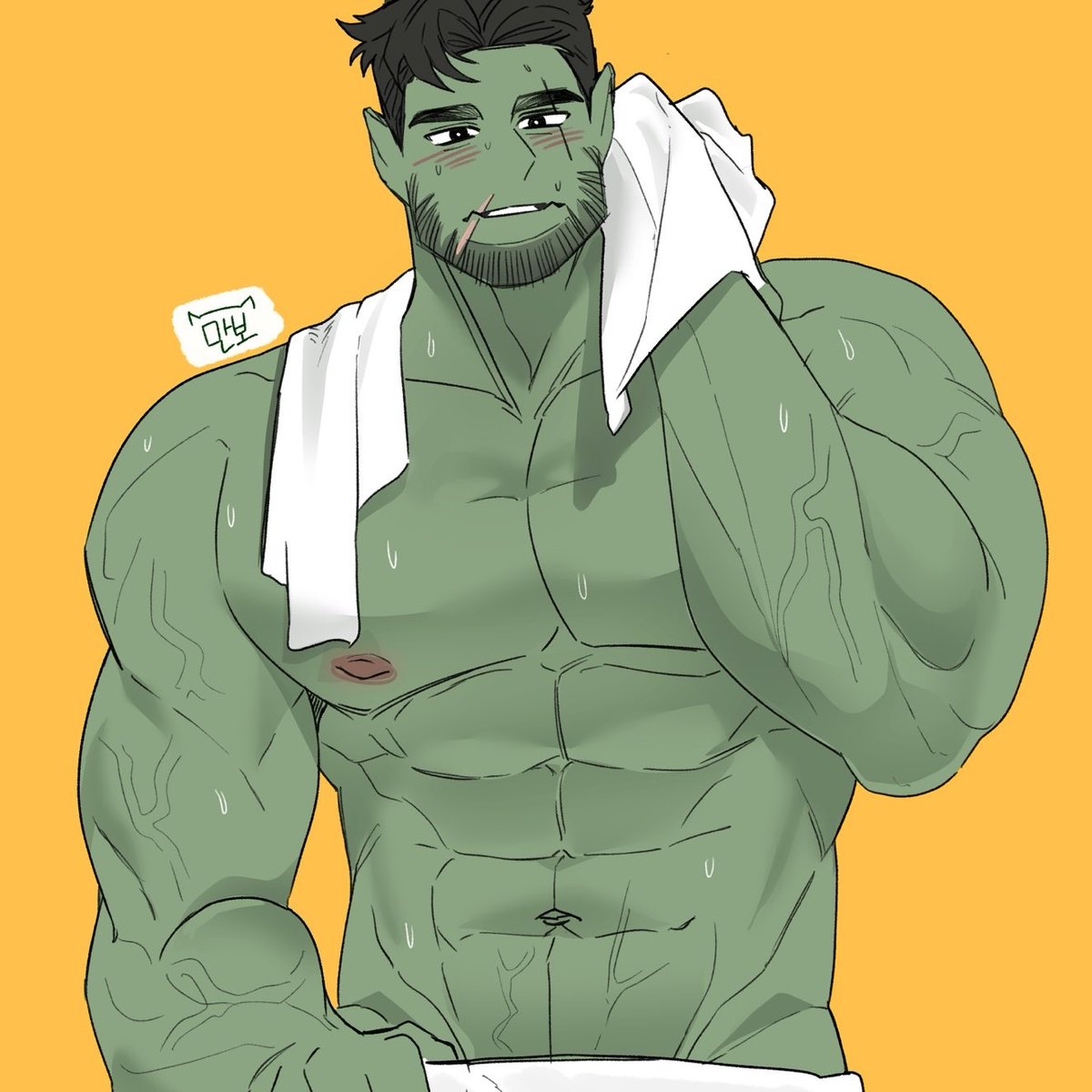 =Ficha del personaje actualizada=

=Nombre - Draker=

=Edad - 38=

=Raza - orco=

=estatura - 2.80=

=Rango - Orco guerrero=

=Orientación - bisexual=

=Preferencia - ambos por igual sin excepción=

{Aspecto}