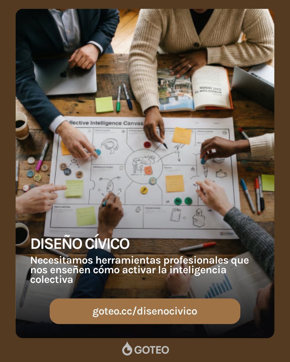 goteofunding's tweet photo. 🏙️ Para investigadores, funcionarios públicos y activistas que saben que existe una forma mejor de hacer ciudad juntos.

🖇️ Necesitamos herramientas profesionales que nos enseñen cómo desbloquear la inteligencia colectiva

🎈 Colabora: @domenicodisiena https://t.co/mOhmMJkJuv