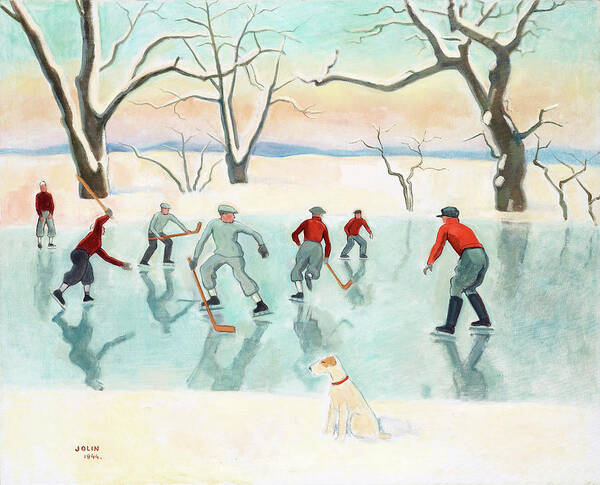 Brindille_'s tweet image. Ice Hockey
©Einar Jolin (Swedish, 1890 - 1976)