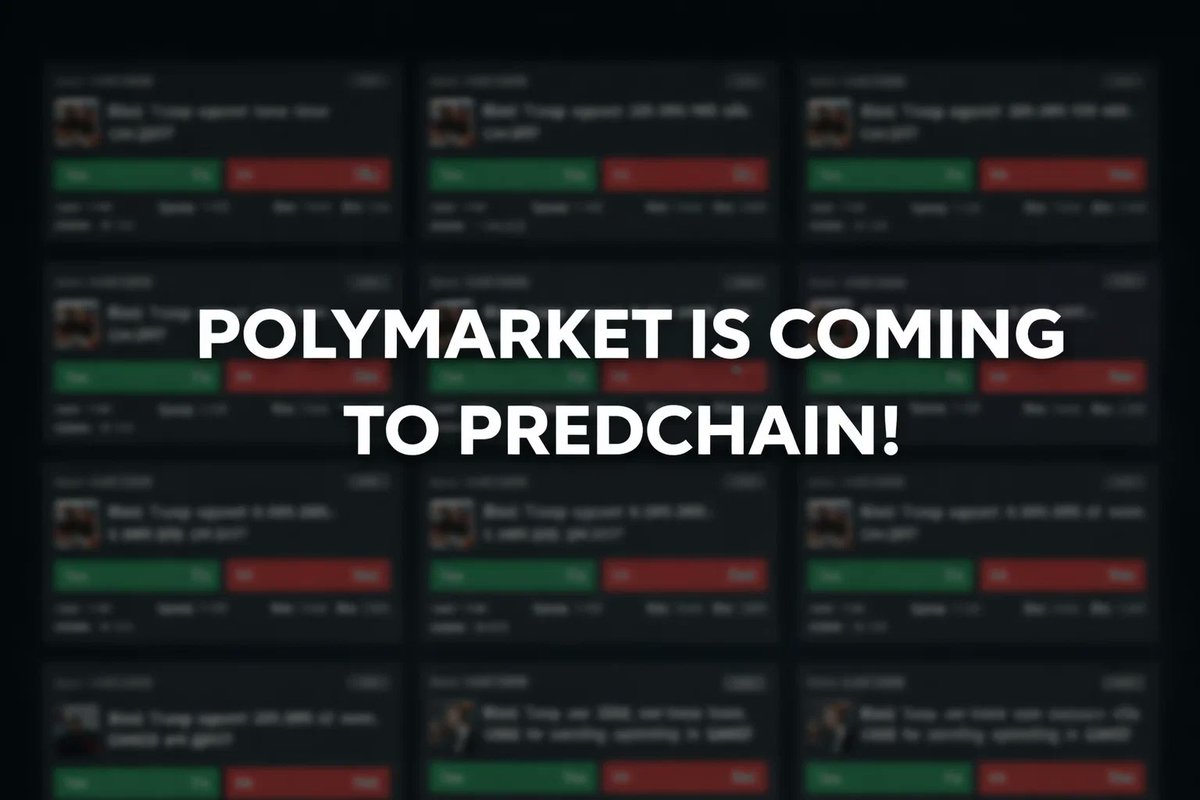 Predchain tweet media