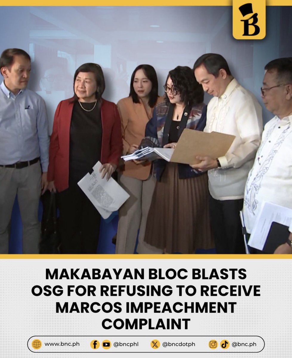 Jjcruz2's tweet photo. ‘Refused to Accept’
#MarcosJr #Impeachment
Summary;
•1st - Jan 19, 2026 | Received/accepted.
•2nd - Jan 22, 2026 | Refused to accept.
•3rd - Jan 22, 2026 | Refused to accept.
**May hituang nagaganap? Kayo na ang humusga!🫵 https://t.co/EJmUUGvYgl
