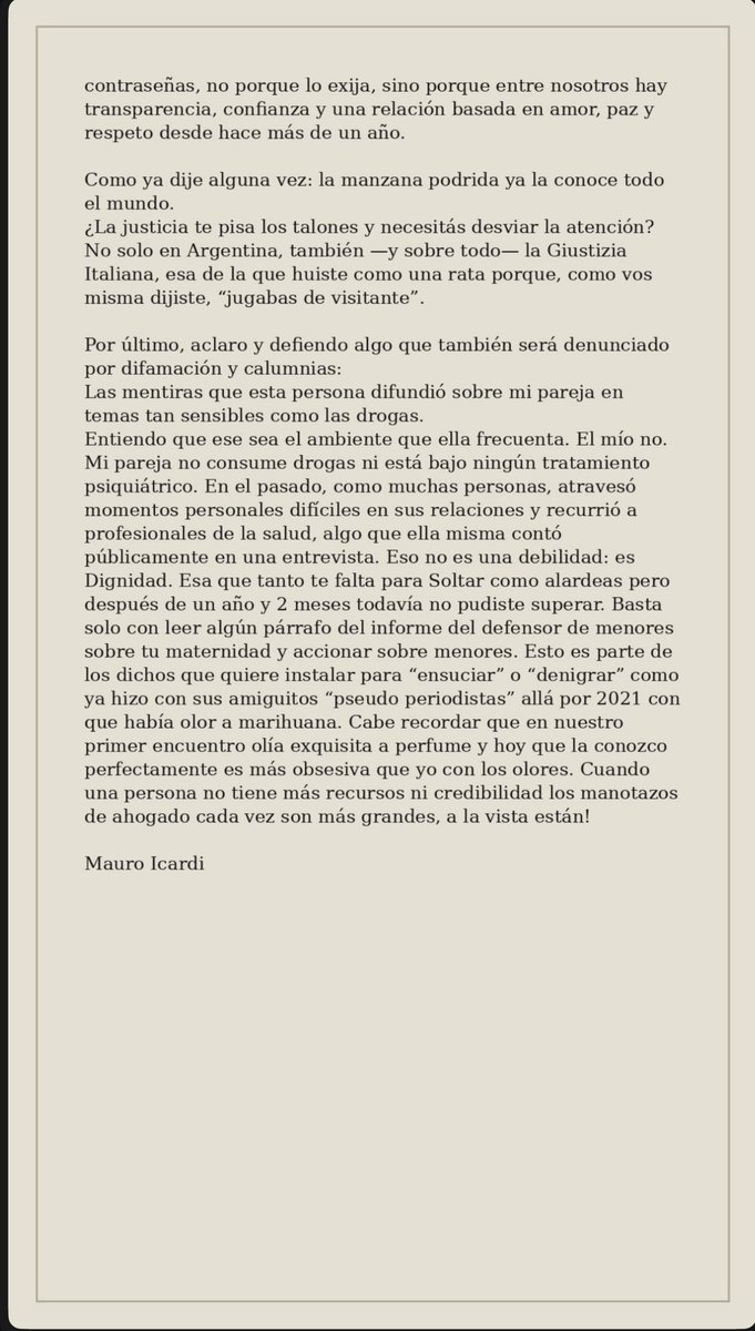 Mas clarito imposible <a href="/wanditanara/">Badbitch</a> 😏💪
👏👏👏👏 <a href="/MauroIcardi/">MauroIcardi</a>