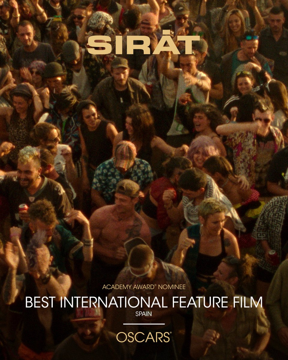 neonrated's tweet photo. SIRĀT has been nominated for an Academy Award for Best International Feature Film. #Oscars https://t.co/u9TZRru53l