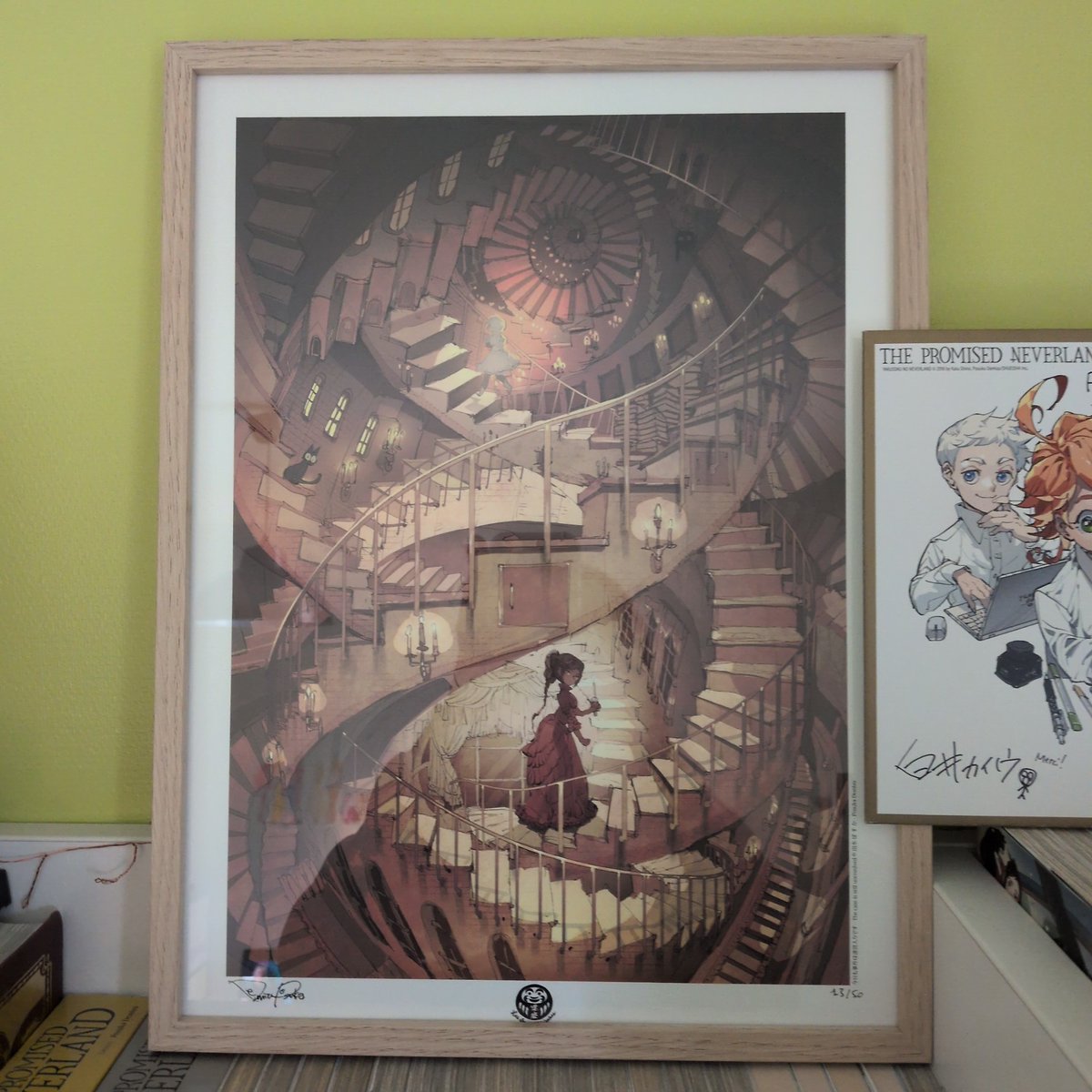 フランスでも絵を見てもらえて嬉しいです！