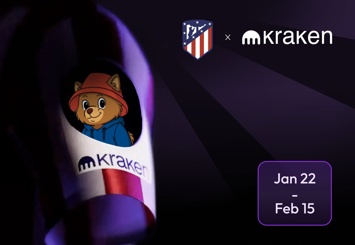Kraken x Atlético de Madrid memecoin showdown is LIVE

BERT is competing alongside 5 other memecoins on Kraken in a volume-based contest.

The token with the highest trading volume will earn a matchday jersey spotlight for <a href="/Atleti/">Atlético de Madrid</a> vs <a href="/FCBarcelona/">FC Barcelona</a>.

To back BERT in the