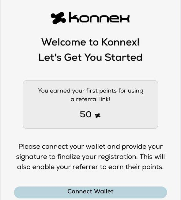 💥 又一个 $0 成本空投！

<a href="/konnex_world/">Konnex</a>  正在构建一个
基于加密货币结算的 机器人交互与智能市场，以去中心化方式完成 USD 结算。

✅ 参与步骤
1️⃣ 进入官网🔗 tinyurl.com/4pn44xe9
2️⃣ 连接 EVM 钱包
3️⃣ 绑定社交账号
4️⃣ 完成社交任务
5️⃣ 每日登录领取积分

👉 结论：
零成本 + 签到积分型项目，