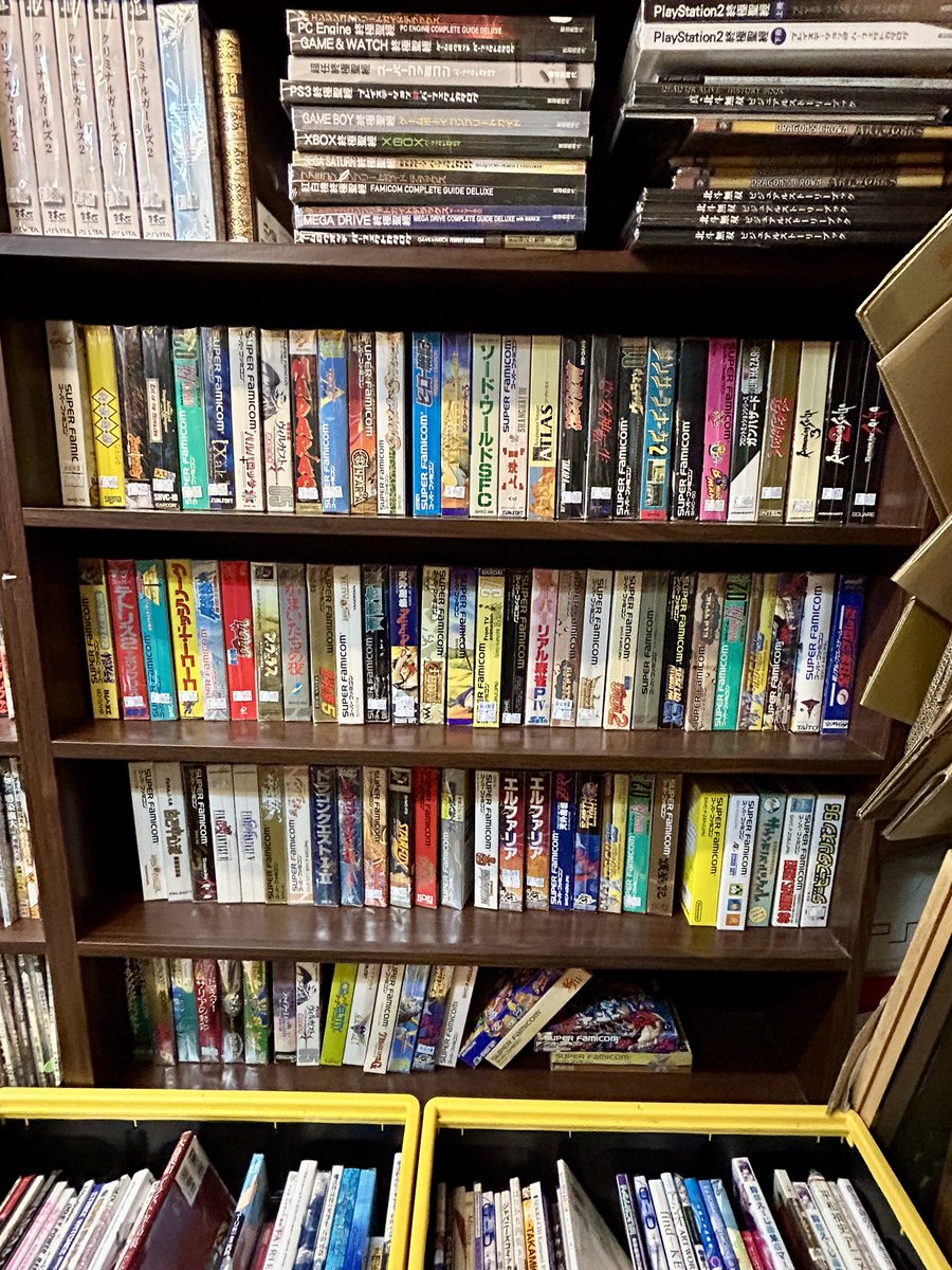 Kaeserdc's tweet photo. Sony PVMs and other pro CRT monitors, rare and obscure consoles and accessories, games galore.

The place is an absolute mess. 

Half of the shop is blocked by stuff yet to be sorted or catalogued. 

All part of its charm though and one of the main reasons I keep coming back. https://t.co/rc67P9VGx0