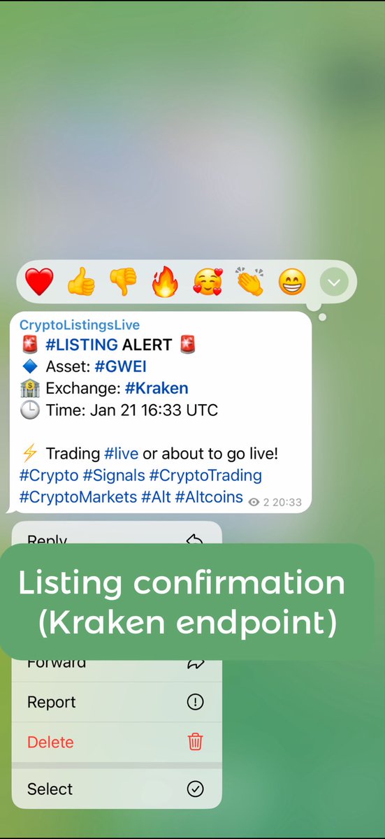🚨 First real alpha caught by accident

While testing, my bot flagged CEX-bound movement into the #Binance cluster for $GWEI.
Hours later:
✅ confirmed on #Kraken
👀 appeared on #BinanceAlpha

Accidental alpha is still alpha 🐇
#Crypto #CryptoAlpha #OnChain #Web3 #CryptoSignals