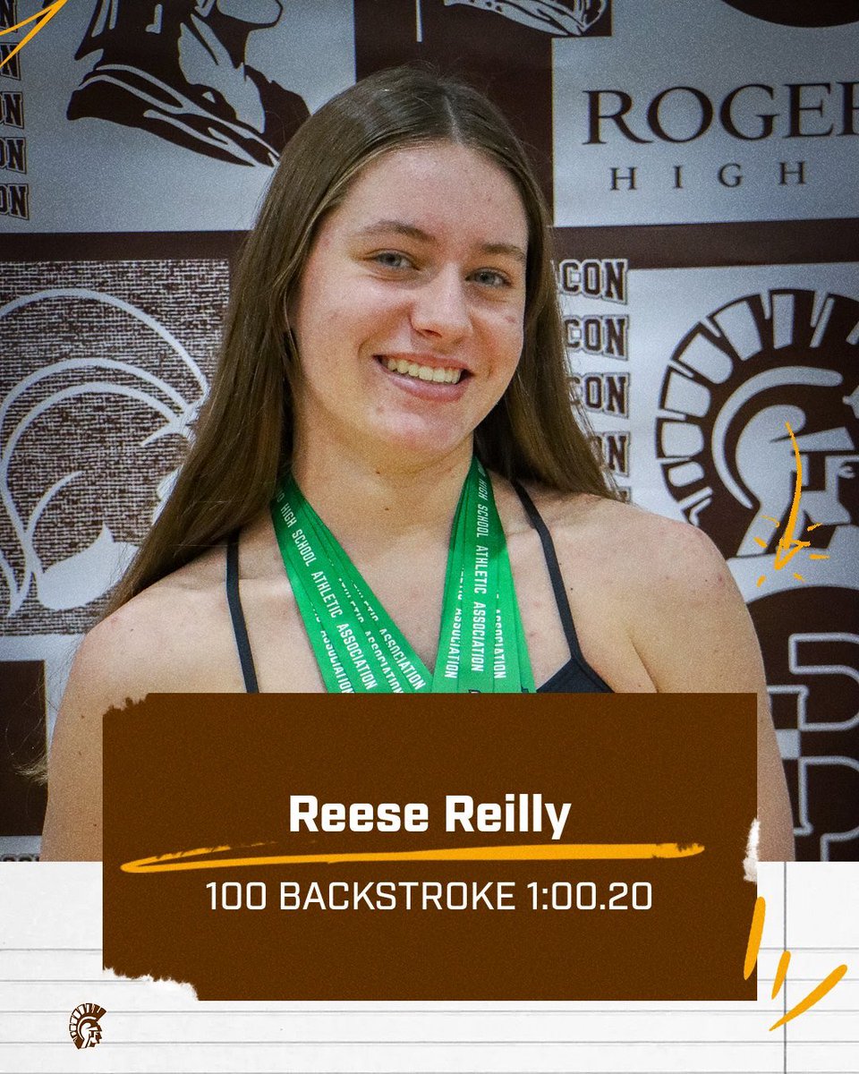 RogerBaconSwim's tweet image. Another record in the books! Congratulations to Reese Reilly on breaking the 100 backstroke school record from 2023 by almost a second!

Is it a record to break three records in a week 🤔🤔
Keep up the great work, Reese! #hailspartans