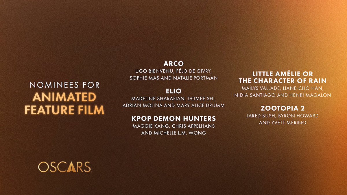Luiz_Fernando_J's tweet image. I still can’t believe both #DemonSlayerInfinityCastle, #ChainsawMan and #NeZha2 have been snubbed so they could put #Elio &amp;amp; #Zootopia2 as Animated Film nominees??? Woah…