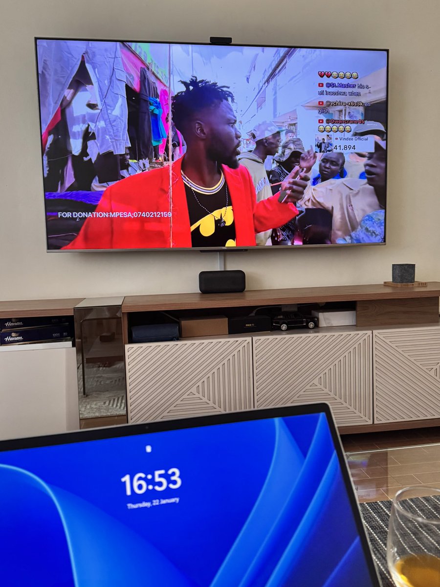 Vindee now doing irl streams in Nairobi (inspired by iShowSpeed)