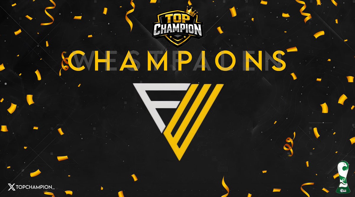 رسمياً<a href="/WestFalenFc_/">WestFalen FC</a> ابطال بطولة TopChampion بكل جداره واستحقاق 
تستاهلون🔥🔥⚔️