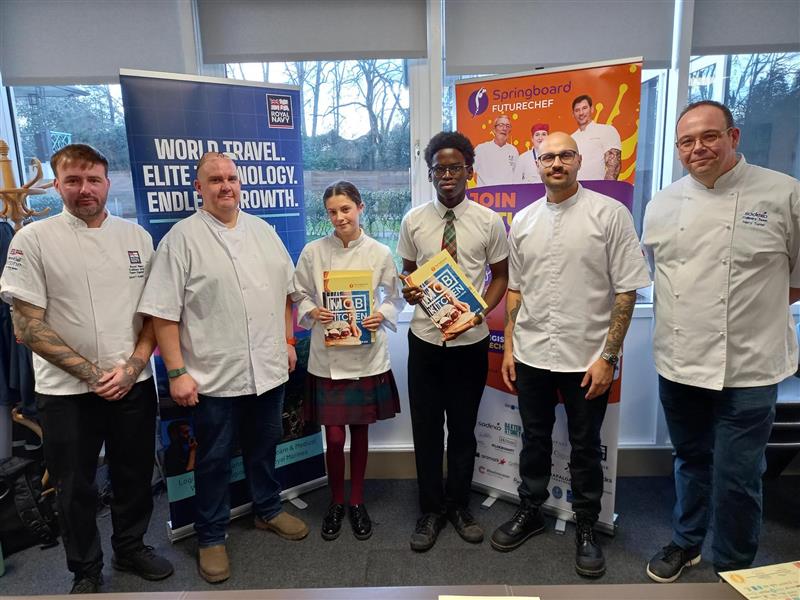 SBFutureChef's tweet photo. Springboard FutureChef Local Final at Cobham Free School! Huge congrats to our winners Sienna Harris @clairescourt and Amare Ogunleye @cobhamfreeschl , now heading to the Regional Finals 🎉Well done to all who took part!🍽️ #SpringboardFutureChef #YoungChefs #Foodie https://t.co/7dSYypVgIC