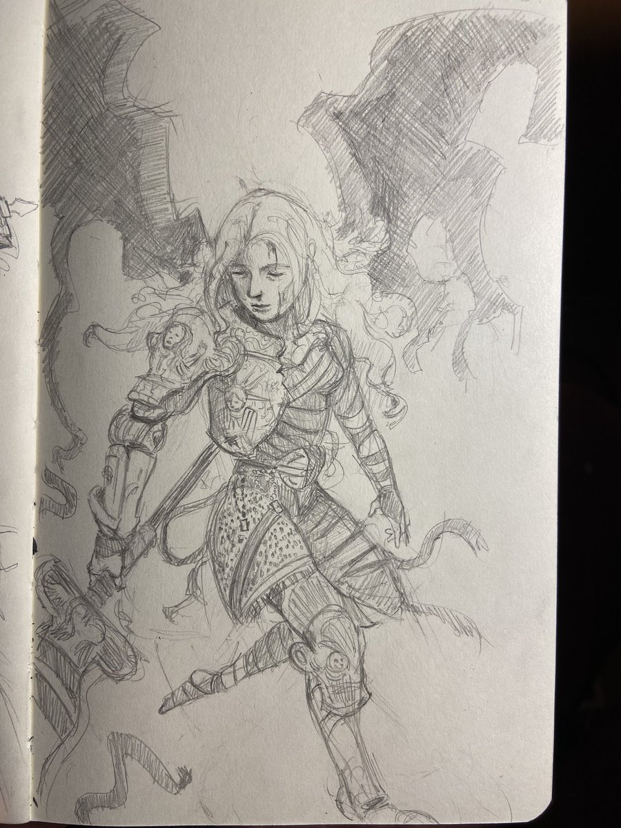 koniekk's tweet photo. Some blasphemous drawings on my sketchbook
#blasphemous #penitentone #artphemous #blasphemousii #blasphemous2 https://t.co/4gkW4H8SPe