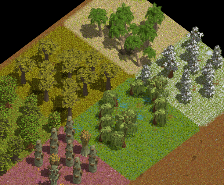 LSolgrund's tweet photo. New biomes and new tree models I've been working on since new year's!
#indiegame #solodev https://t.co/gvE6iVBV8y
