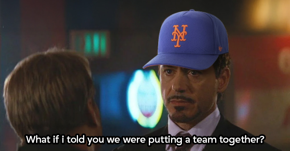 Mets's tweet image. Assemble. #LGM