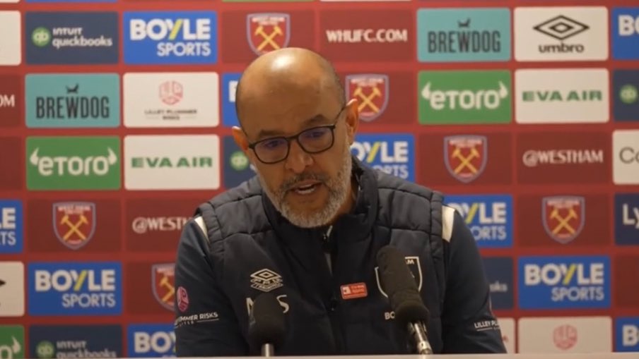 "The profiles are clear since we started working. We need to rebalance and give options. We're not going to create noise by talking about positions, but we'll keep working."

– Nuno on transfer targets