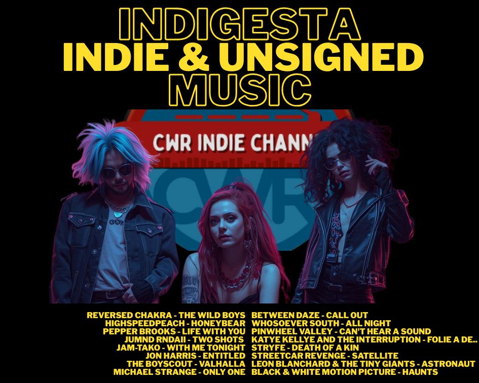 catorwebradio's tweet photo. #NowPlaying #Indigesta
#highspeedpeach
#PepperBrooks
#JumndRndaii
#Jam-Tako
#TheBoyscout
#MichaelStrange
@between_daze
@WHOSOEVERSOUTH
#PinwheelValley
@katyekellyeand1
#StryfeBand via @wormholedeath
#StreetcarRevenge
#LeonBlanchard via @Emma_Scott https://t.co/4lXGDUQYam
