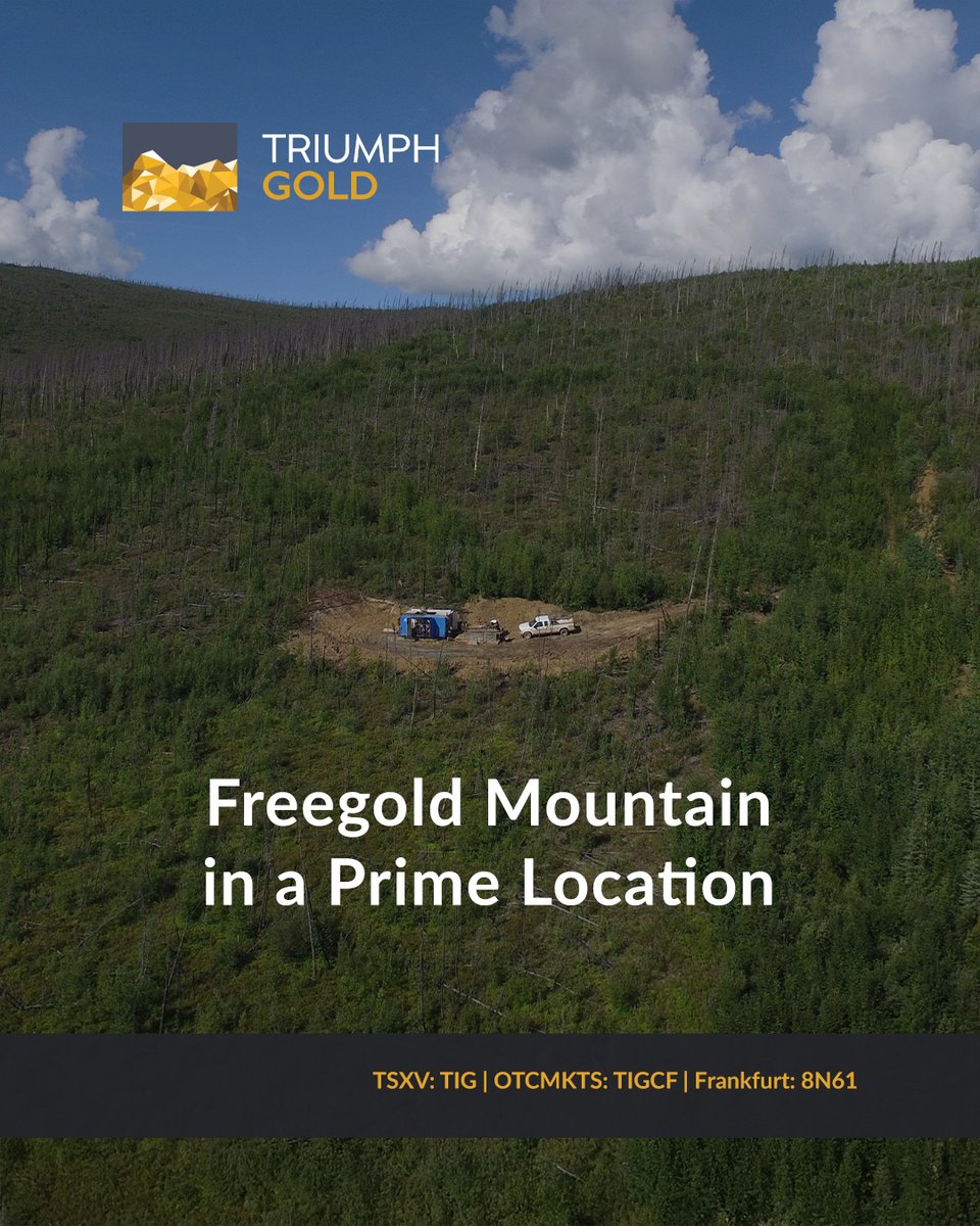 Freegold Mountain sits in a stable, mining-friendly part of Yukon, giving it a strong base for future growth.

Explore the project: ordnl.link/yhiy9m0

🇨🇦 #TSXV: $TIG $TIG.V 🇺🇸 #OTCMKTS: $TIGCF 🇩🇪 #FSE: #8N61