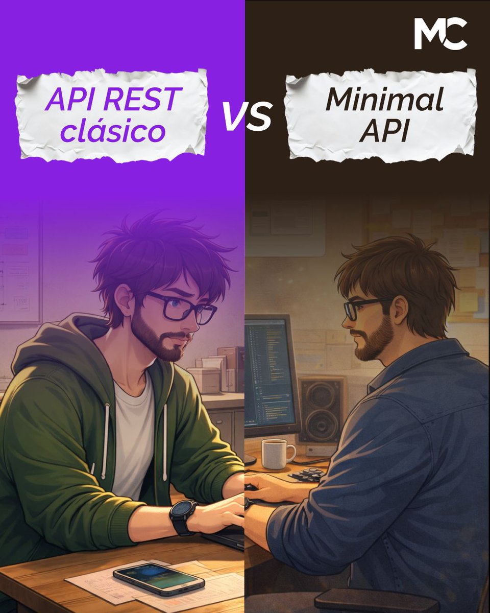 mitocode's tweet photo. ¡Hey coder! 🙋🏻♂️🙋🏻♀️. ¿Arrancar rápido o construir con orden desde el inicio? 👀. Hay dos enfoques y no son lo mismo 👨🏻💻👩🏻💻

🚨 .NET 10 Full Stack
📆 Inicio: 16 de Febrero
📲 https://t.co/pJWVMkaISj
.
#mitocode #programador #programacion #tecnologia #net #netfullstack #apirest https://t.co/3yCyXXZhol