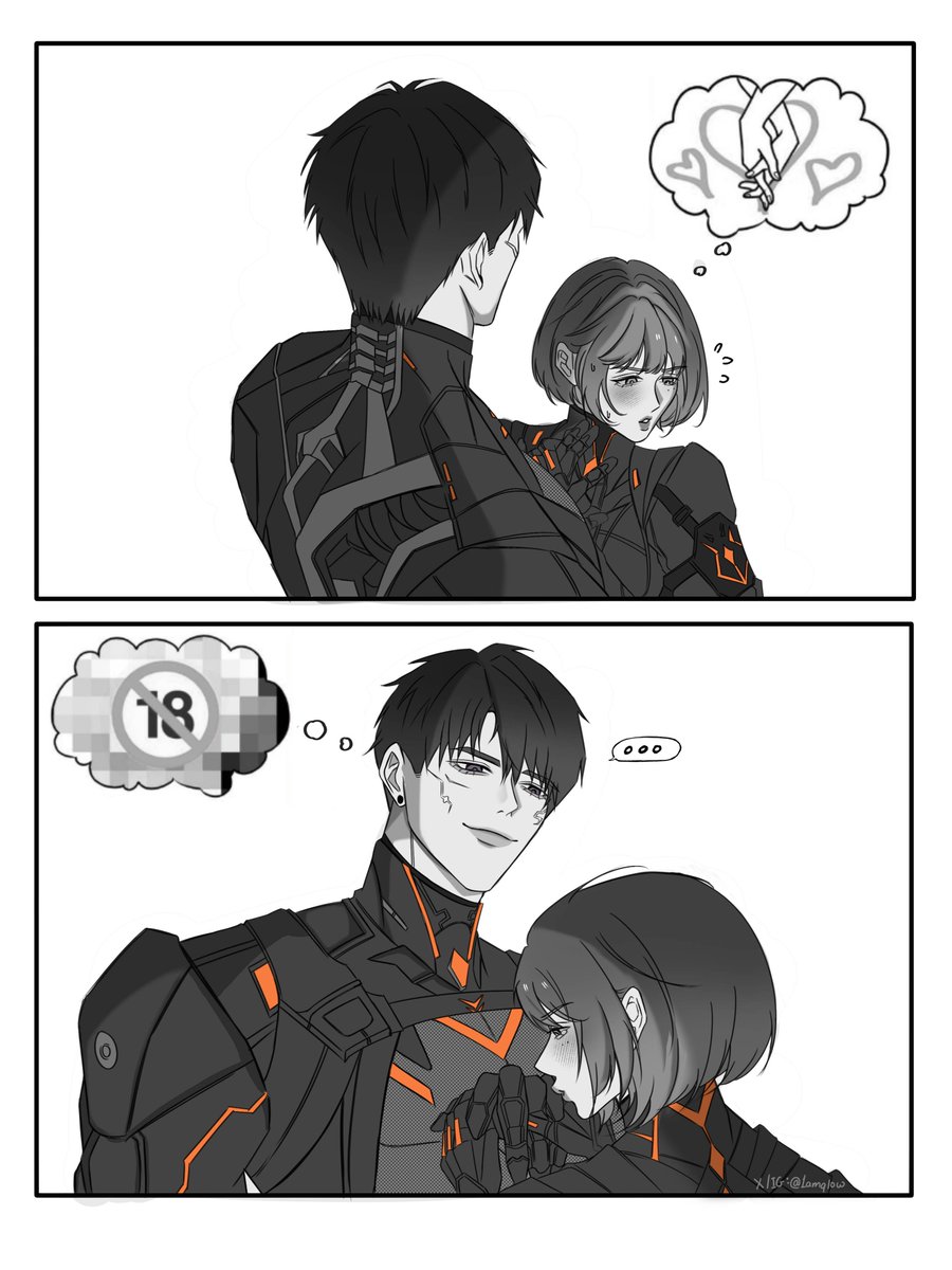 1amglow's tweet image. my darling coming back homee #LoveandDeepspace #Caleb