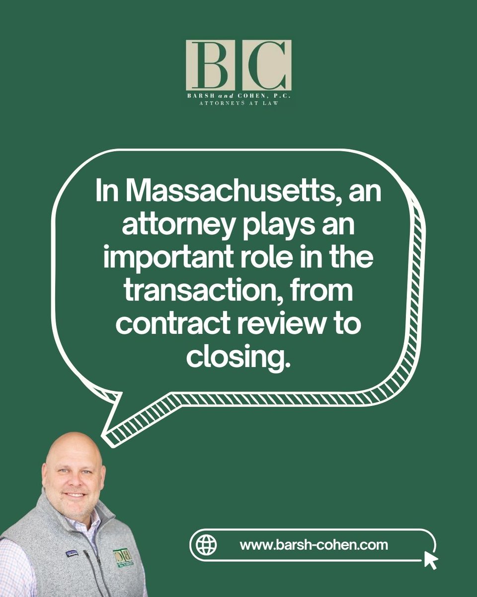 barshcohen's tweet photo. Buying a home in Massachusetts involves legal steps that many buyers don’t expect.
This is one of the most common questions we receive.
#barshandcohen #commonquestions #attorney #realestate https://t.co/onrM4CjZKE