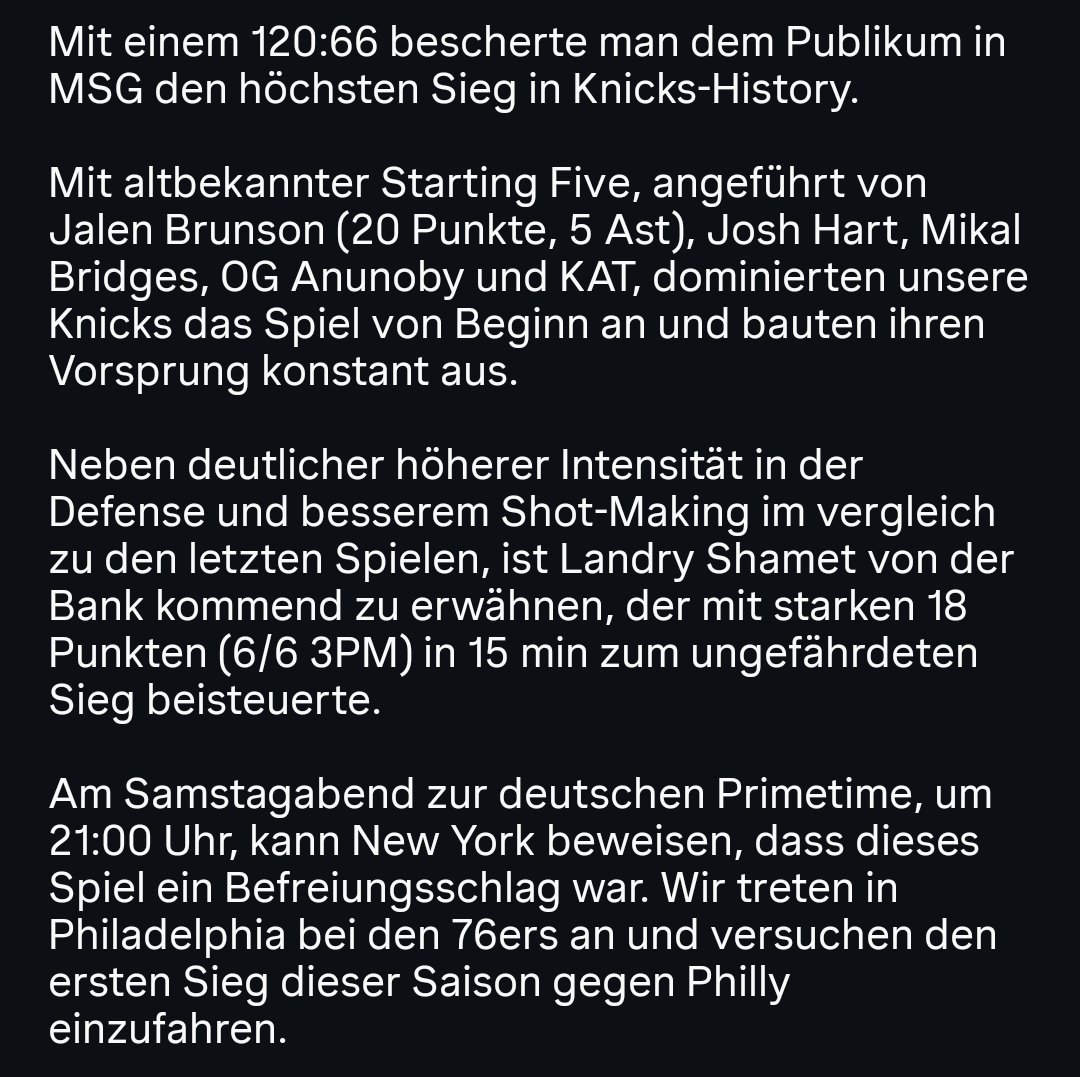 Knicks Nation Germany tweet media