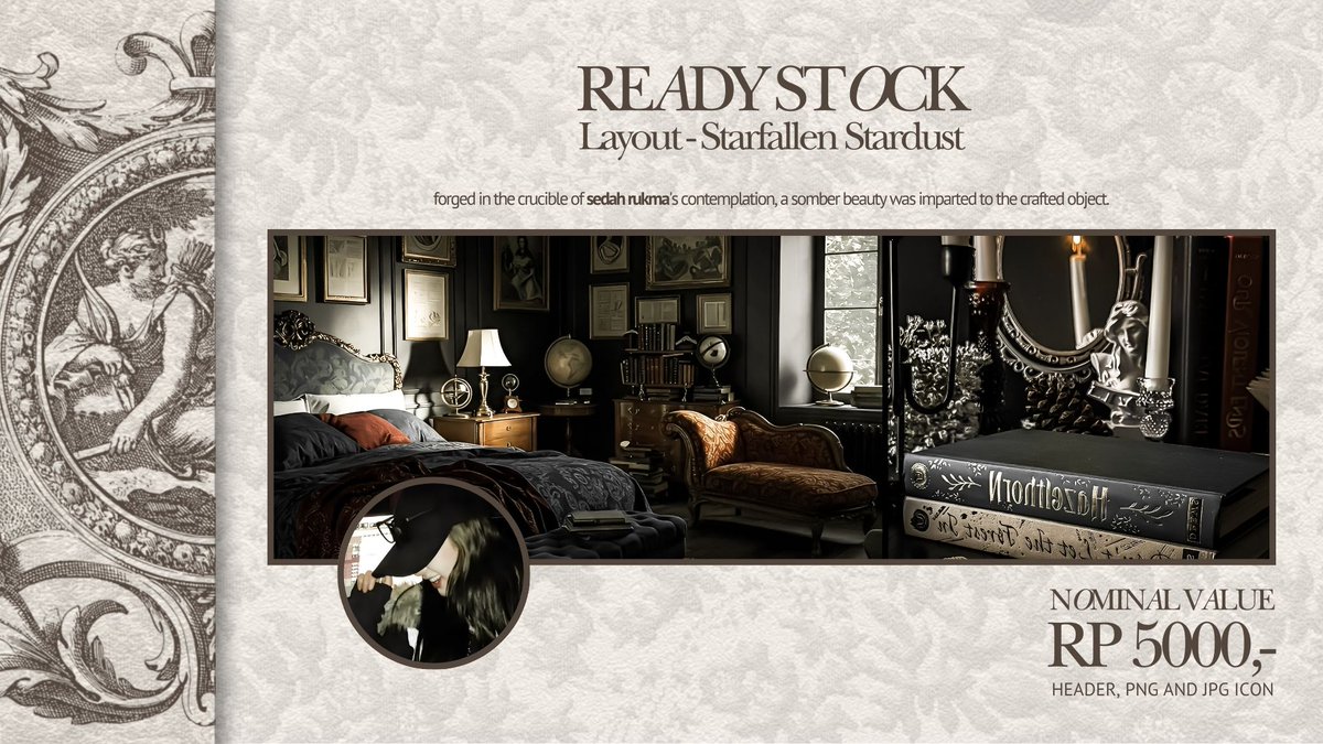 sedahrukma's tweet image. Help rt/repost? Thank you!

New drop layout - Giselle, priced at RP 5,000,-/each includes png and jpg icon. Don’t hesitate to knock my DM if you’re interested.

#zonauang #zonajajan