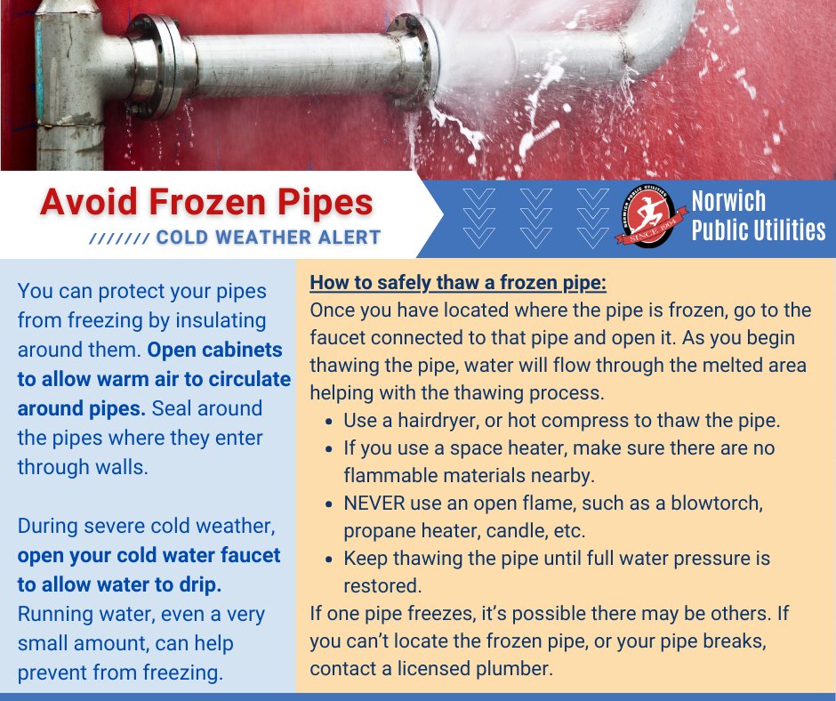 Review these tips to avoid frozen pipes during extreme cold weather.