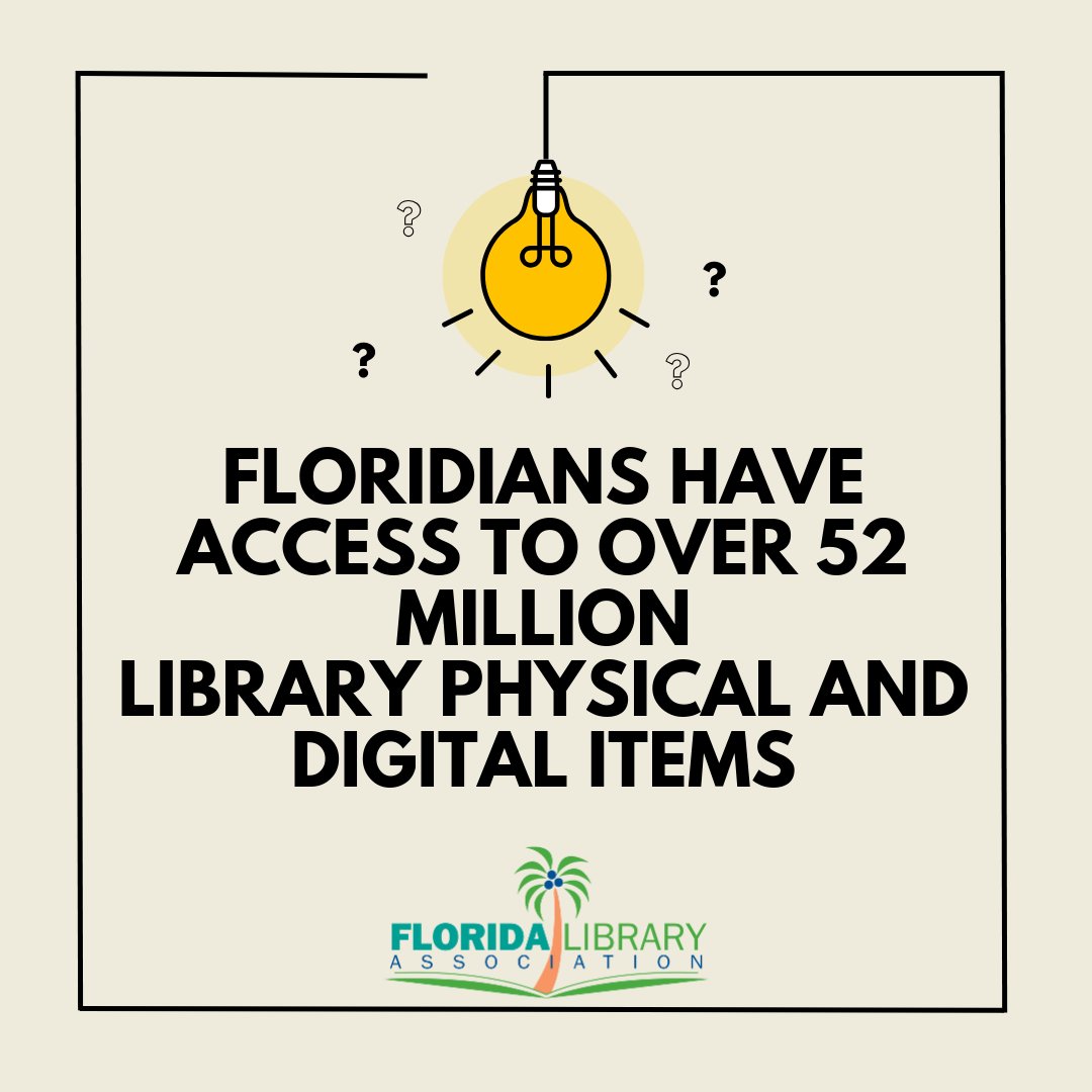 Florida Library Assn tweet media