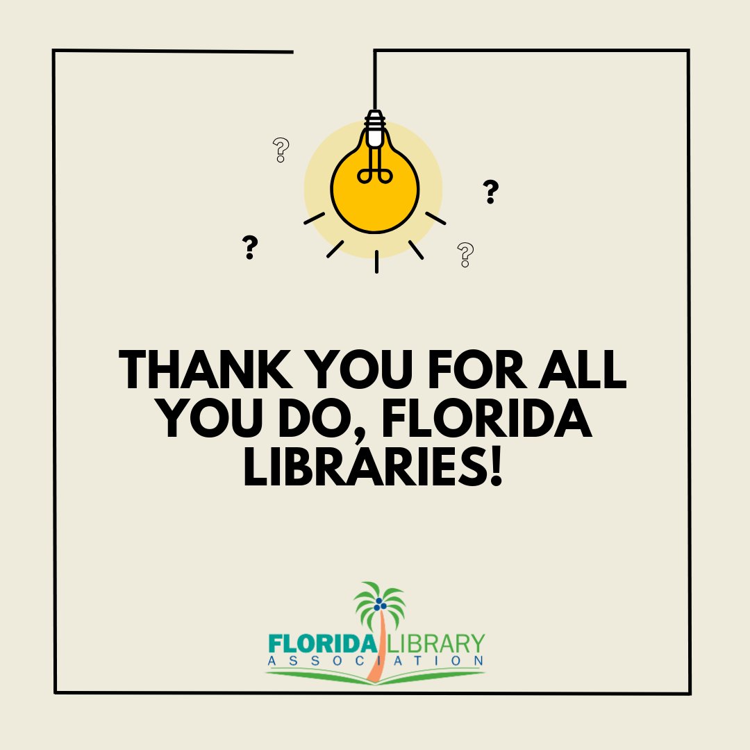 Florida Library Assn tweet media