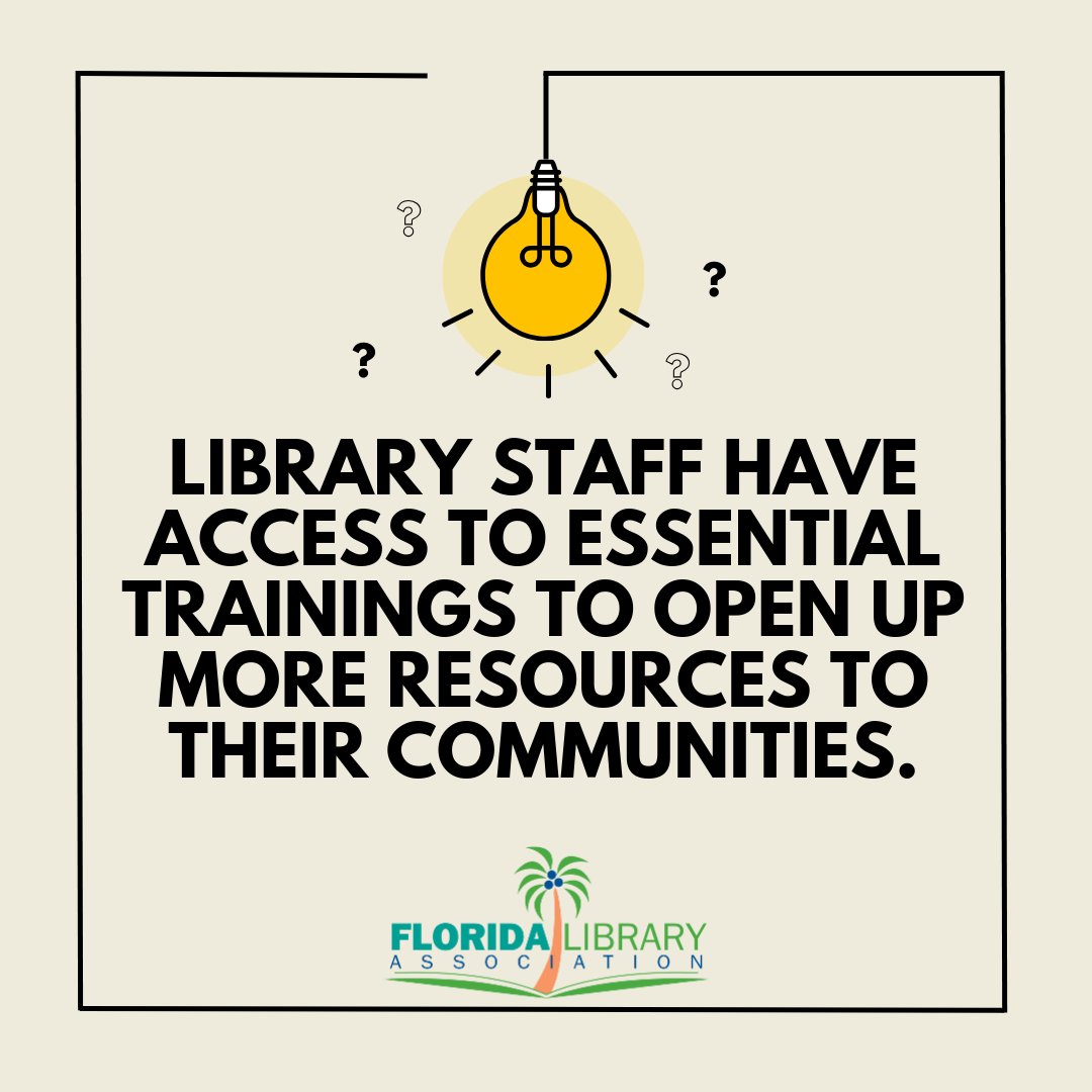 Florida Library Assn tweet media