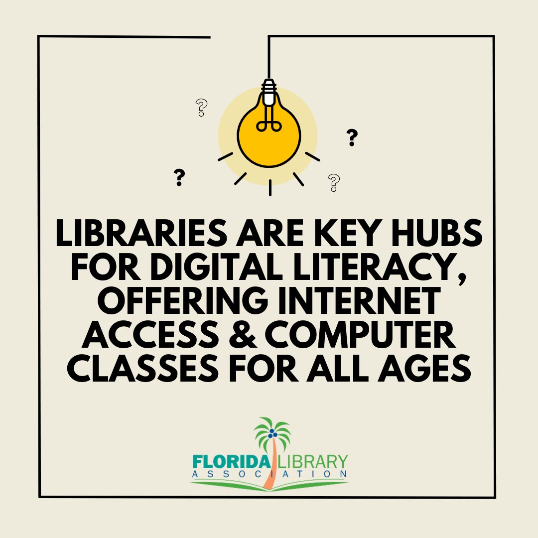 Florida Library Assn tweet media