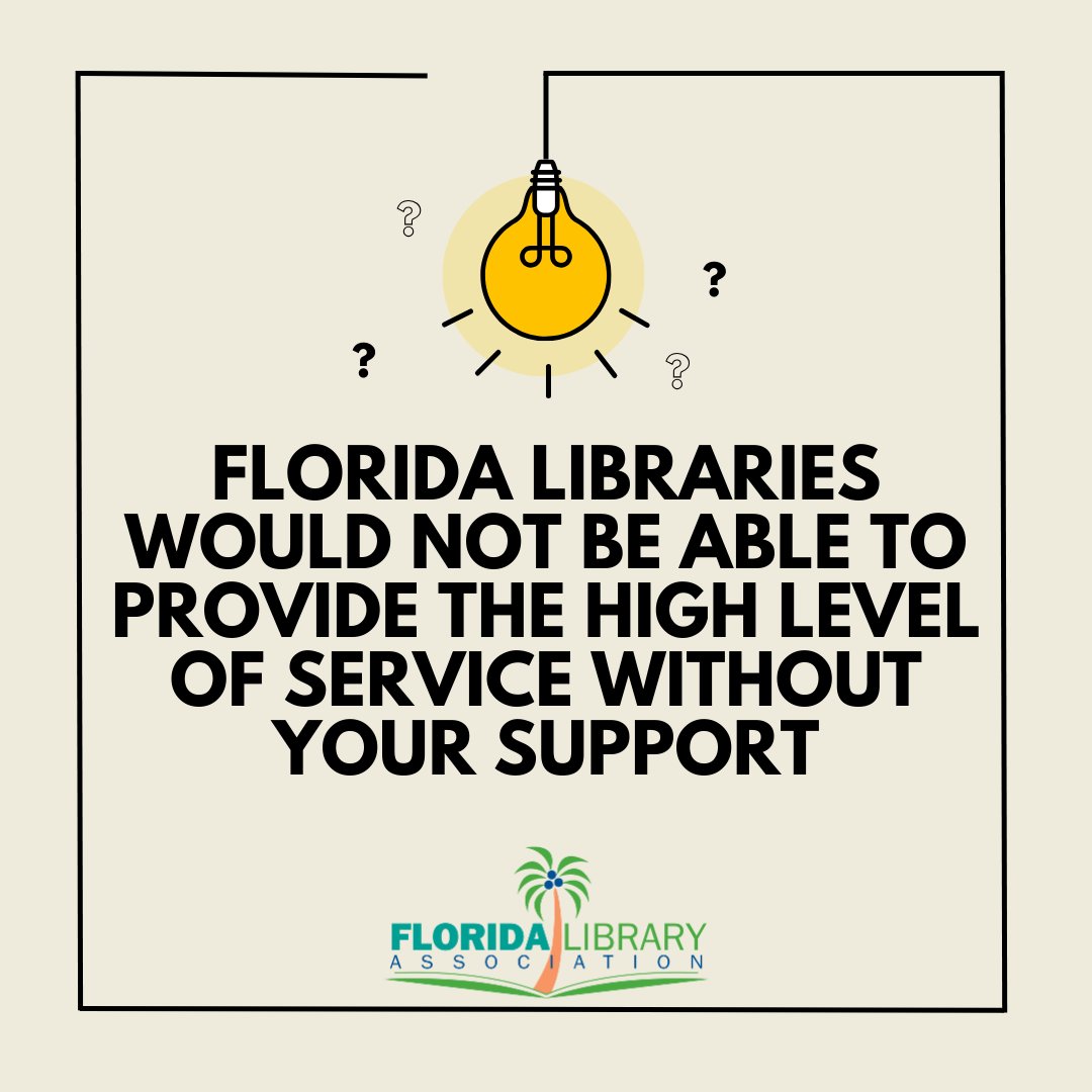 Florida Library Assn tweet media
