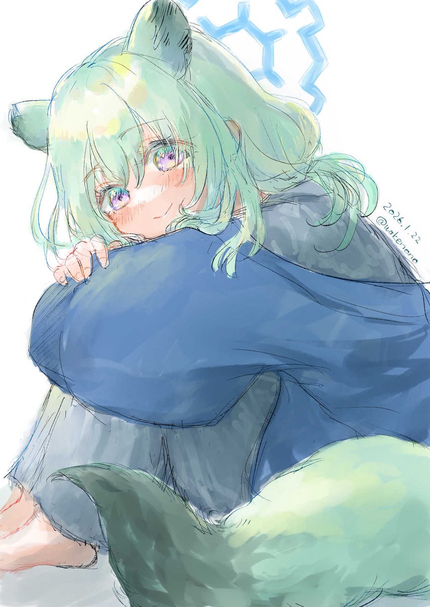 wakenono's tweet image. シグレちゃんお誕生日おめでとう❄️