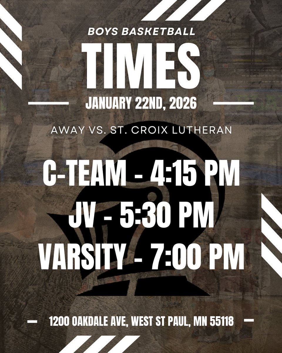 NovaKnightHoops's tweet photo. Your Nova Classical Academy Knights take on St. Croix Lutheran tonight in a Skyline Conference battle!

Come on out and support the team! 🏀 https://t.co/XyMjq34H43