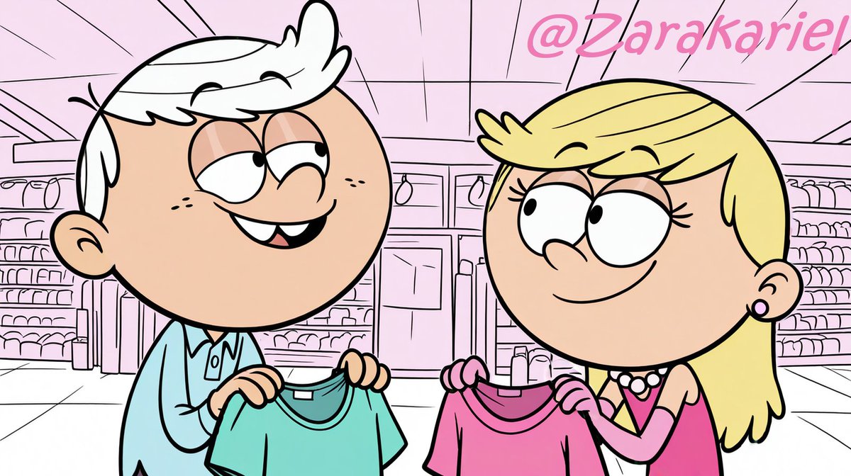 Zarakariel02's tweet photo. #LolacolnWeek Dia 4 #Shopping #LolaLoud #LincolnLoud https://t.co/KZBmfEMH3r