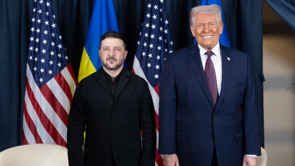 ZelenskyyUa's tweet image. A good meeting with @POTUS — productive and substantive. We discussed the work of our teams, and practically every day there are meetings or communication. The documents are now even better prepared. We also spoke today about air defense for Ukraine. Our previous meeting with…