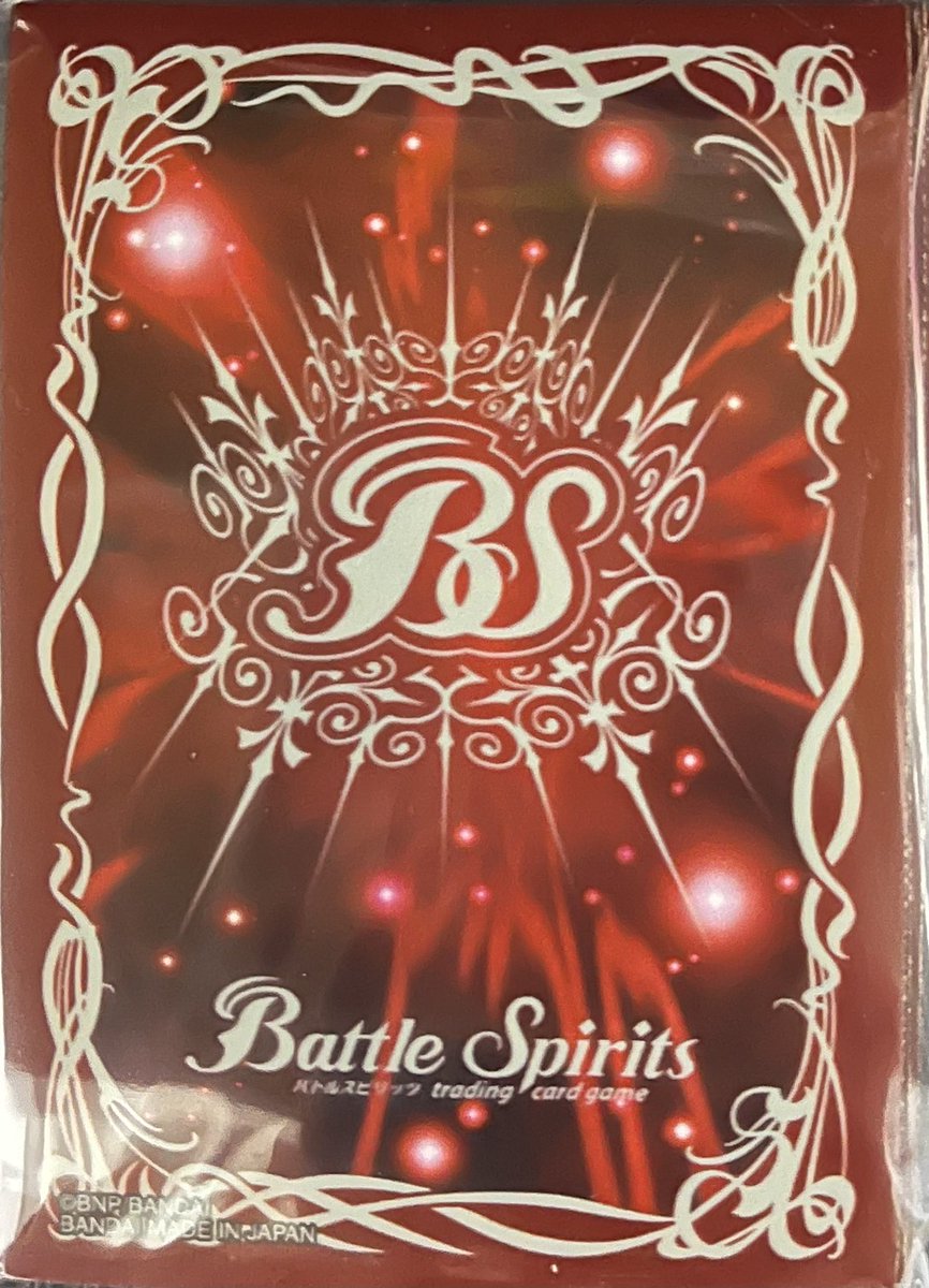 このスリーブかっけぇ😚 紅蓮に使いたい😚 #バトスピ #スリーブ