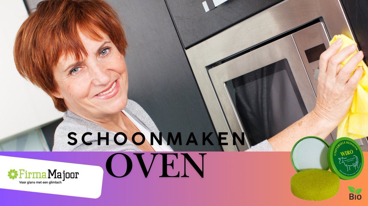 Schoonmaken oven 

#schoonmaak | #oven | #duurzaam | #wirozeepsteen | #natuurlijk | #ovenpoetsen