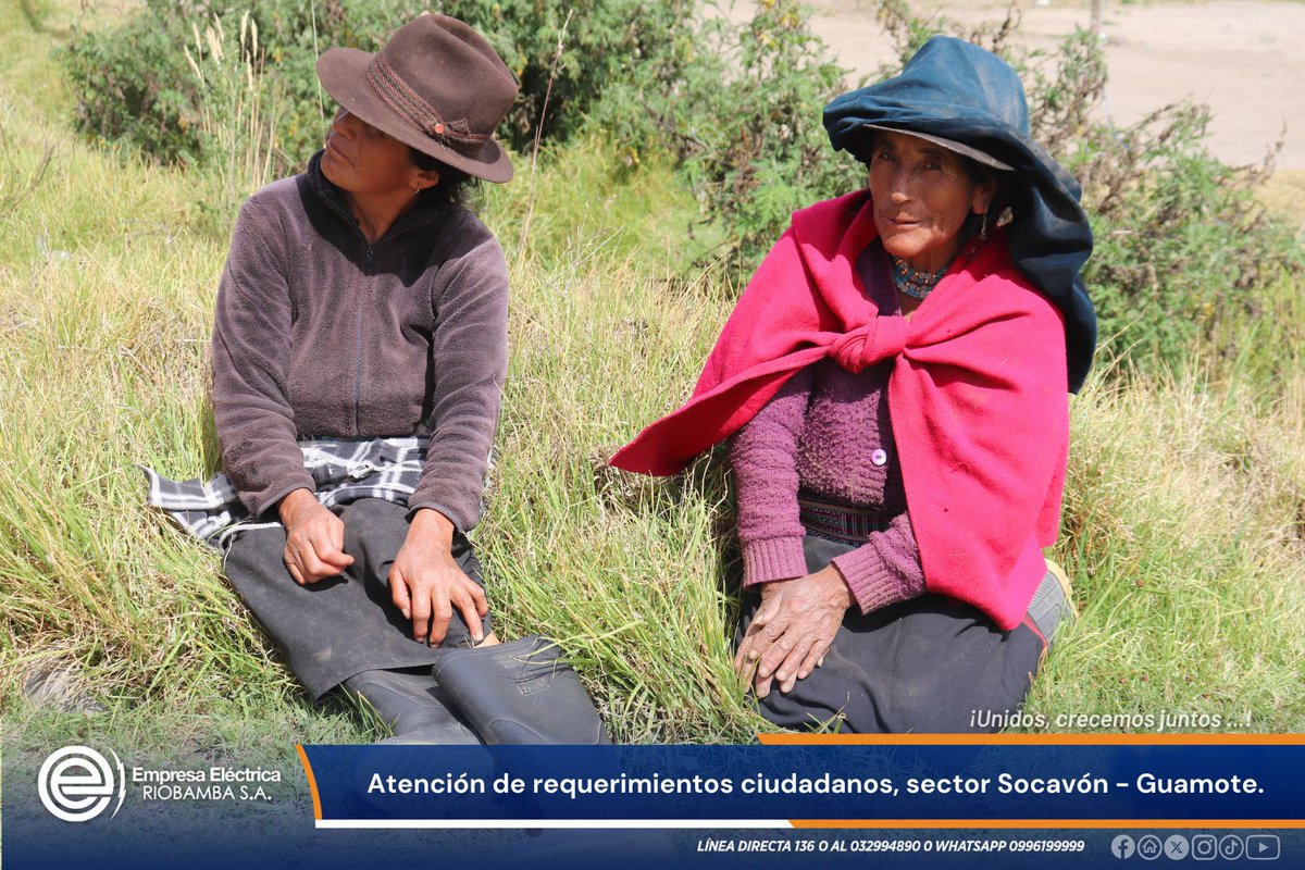 𝐆𝐞𝐬𝐭𝐢𝐨́𝐧 𝐪𝐮𝐞 𝐬𝐞 𝐜𝐨𝐧𝐬𝐭𝐫𝐮𝐲𝐞 𝐞𝐧 𝐭𝐞𝐫𝐫𝐢𝐭𝐨𝐫𝐢𝐨🤝⚡ | <a href="/Tony_Coronel/">Tony Coronel V∴</a> gerente de #LaNuevaEERSA realizó un recorrido técnico en el cantón Guamote, desde el sector Santa Cruz hasta el socavón 🚧👷‍♂️.
Trabajamos evaluando cada caso y sumando esfuerzos por la