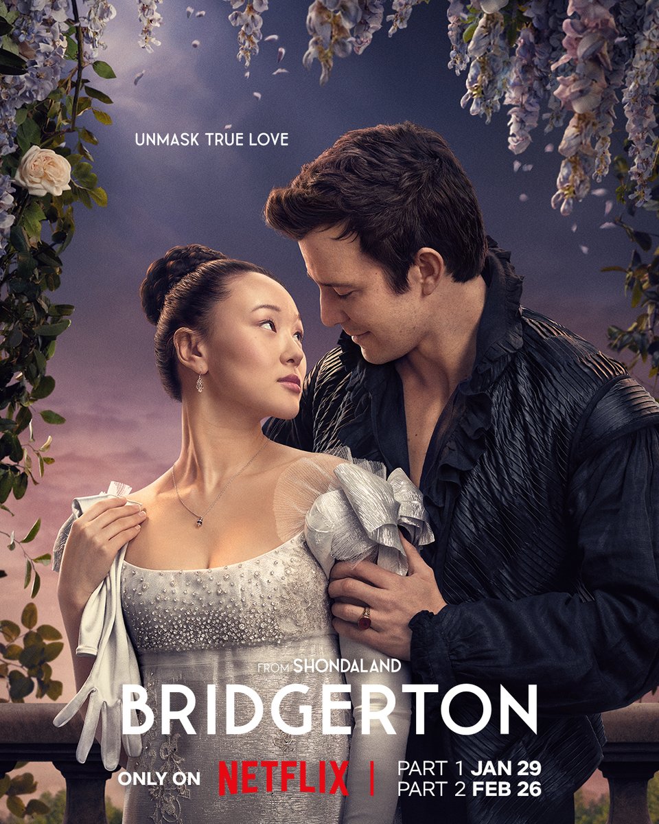 netflix's tweet image. ONE WEEK UNTIL BRIDGERTON ALERT