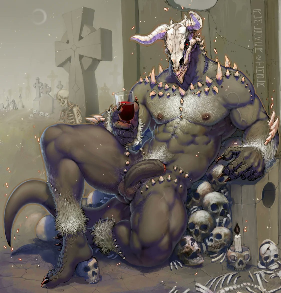 EndlessHordes's tweet photo. There's always a bigger, a better, and stronger beast on the throne. Humanity's only choice is being useful to the ones that sit at the top. https://t.co/4yhi4ST3bx