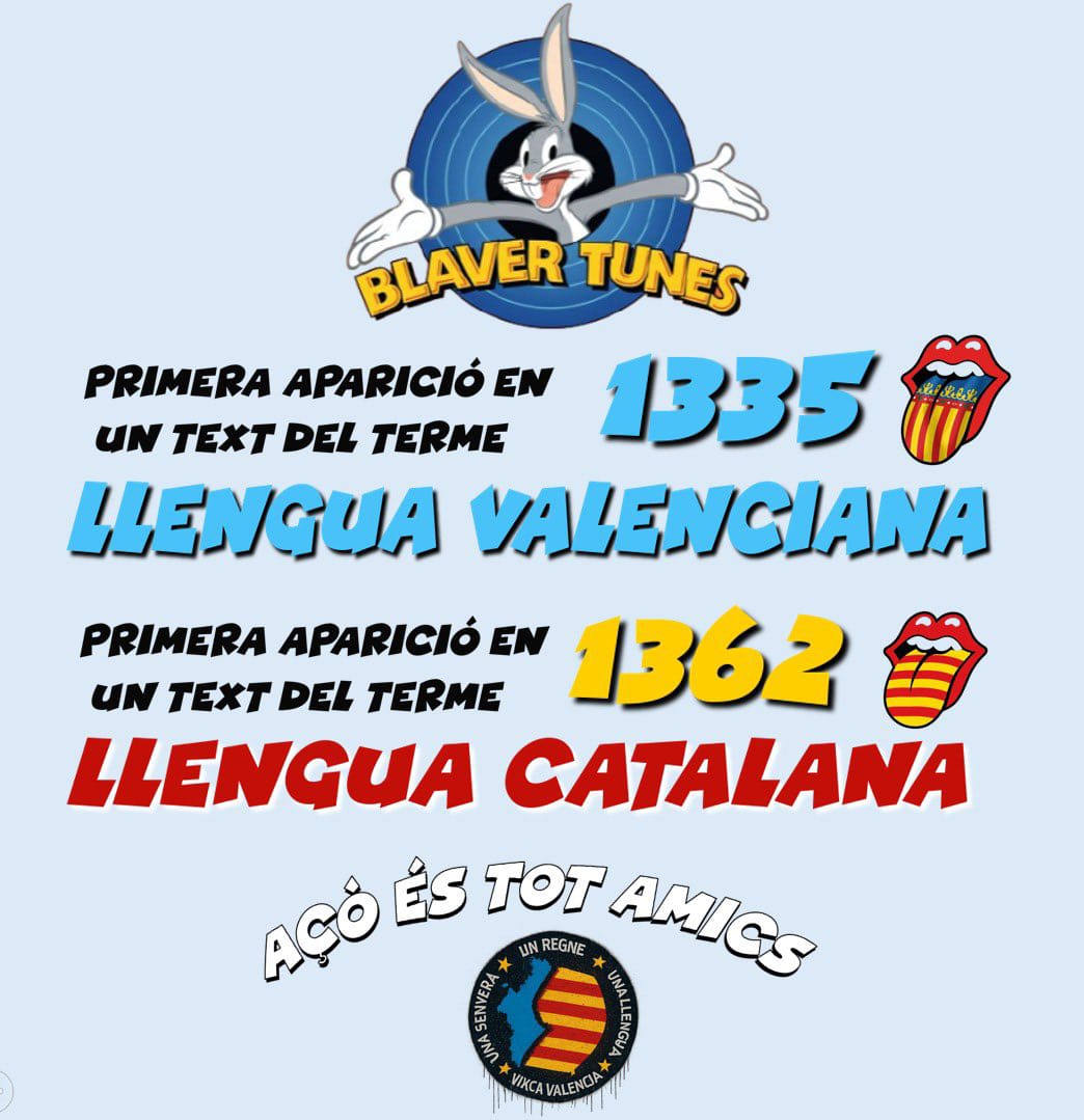 Per a qui creu que l'idioma valencià va eixir del català: cap filòlec sério pot defendre que el valencià erròneu venja de erroni, hui de avui o colp de cop. Perque abdós deriven del llatí vulgar, no un d'un atre.