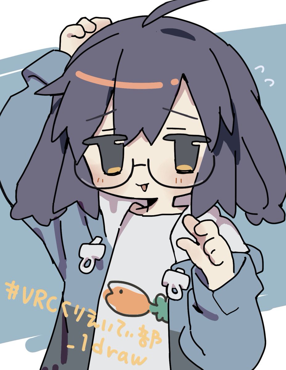 うささきワンドロやったーー！！！ #VRCくりえいてぃ部_1hdraw